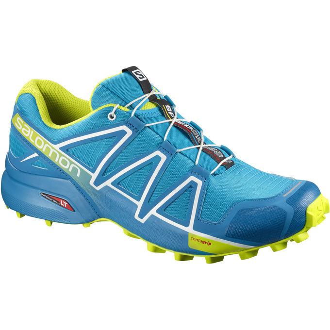 Salomon SPEEDCROSS 4 Zapatillas Trail Running Hombre - Azules - Colombia (09835-AJHK)